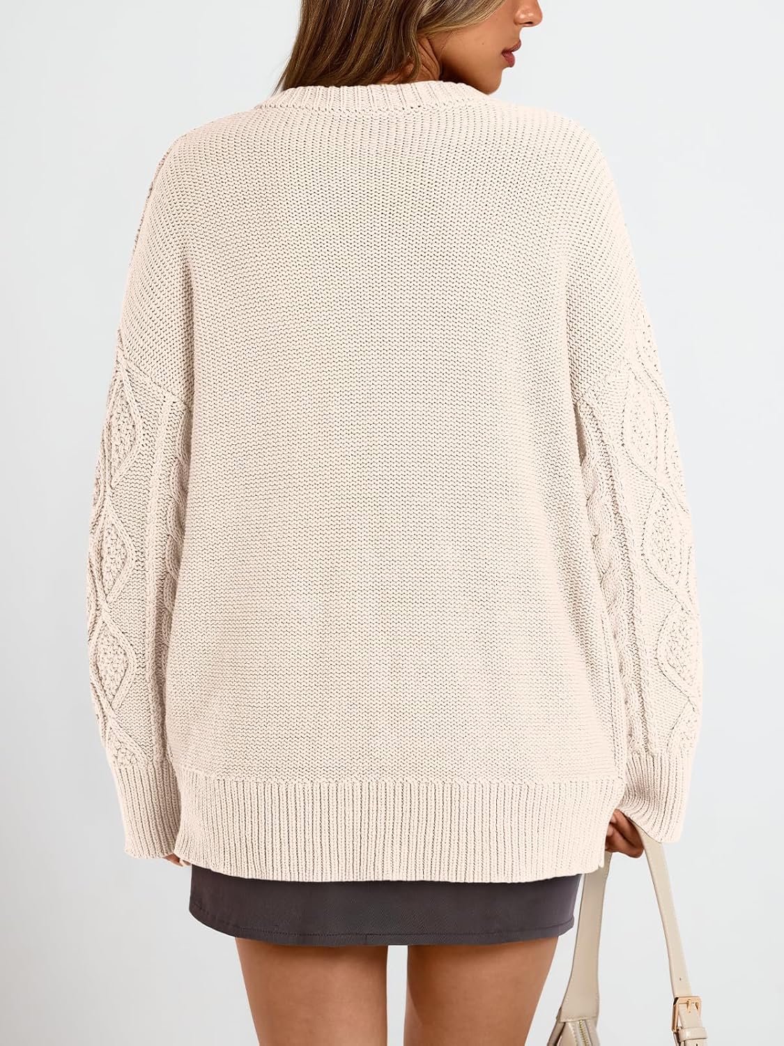 Luvella Women's Cozy Oversized Sweater