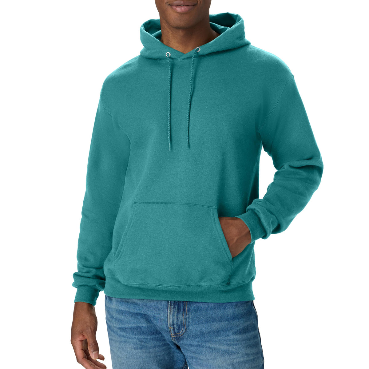 Luvella Men's Hoodie - EcoSmart Fleece Hooded Sweatshirt for Men & Women - Midweight Fleece - Big & Tall Available