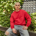Luvella Men's Sweatshirt, EcoSmart Fleece Crewneck Sweatshirt, Big & Tall Available,